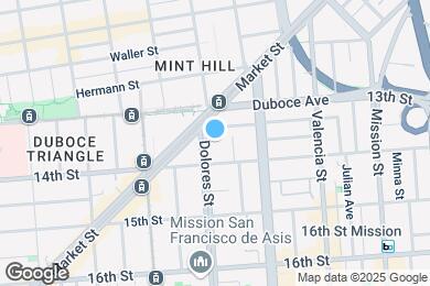 Map image of the property - 35 Dolores St