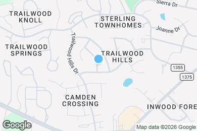 Map image of the property - 2437 Appalachian Drive