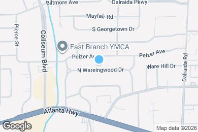 Map image of the property - 3547 N Wareingwood Dr