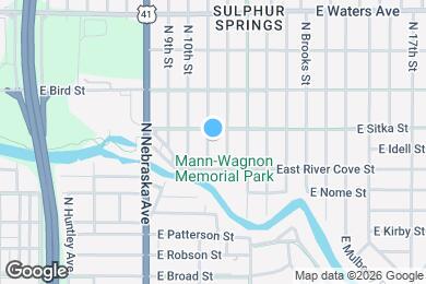 Map image of the property - 8013 N Alaska St