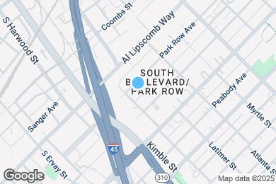 Map image of the property - 2414 Park Row Ave