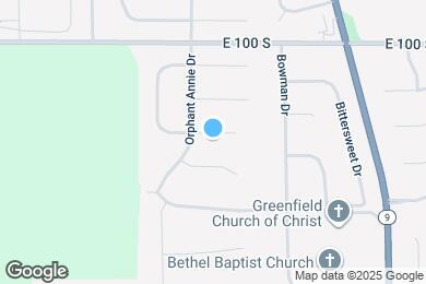 Map image of the property - 233 Sweetheart Ct
