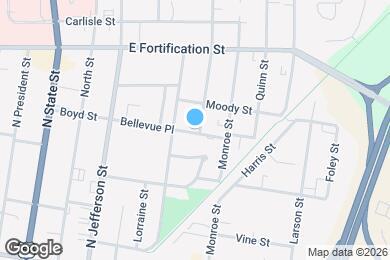 Map image of the property - 905 Whitworth St