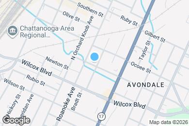 Map image of the property - 2009 Camden St