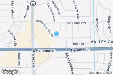 Map image of the property - 1659 Knickerbocker Dr