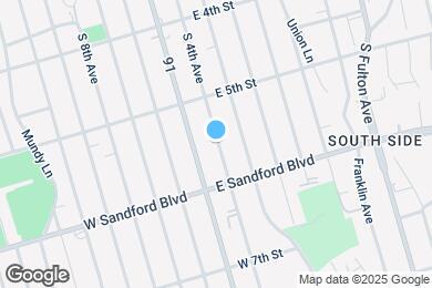 Map image of the property - 440 S 4th Ave
