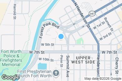 Map image of the property - The Braden on Fifth