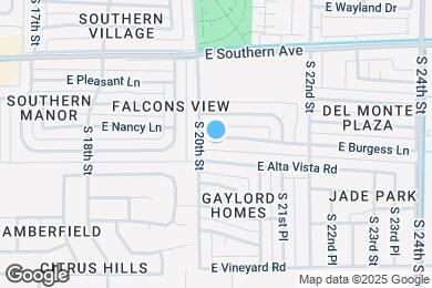 Map image of the property - 2011 E Burgess Ln