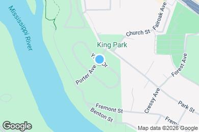 Map image of the property - 1918 Porter Ave