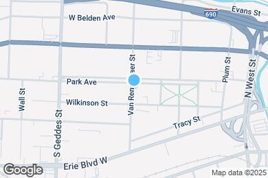 Map image of the property - 551 Park Ave