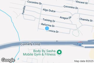 Map image of the property - 3418 Avoca Dr