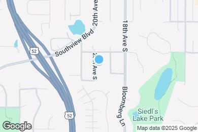 Map image of the property - 427 20th Ave S