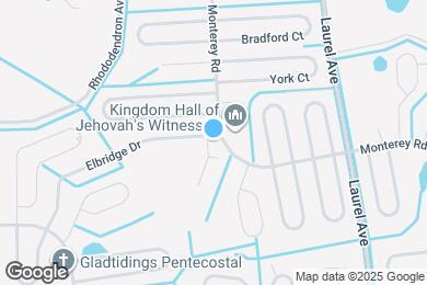 Map image of the property - 501 Elbridge Pl