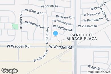 Map image of the property - 13952 N 132nd Ct