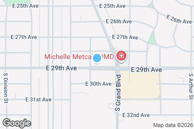 Map image of the property - 409 E 29th Ave