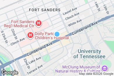 Map image of the property - Hub Knoxville 18th