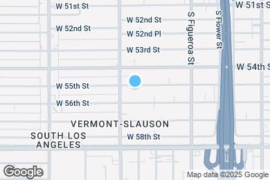 Map image of the property - 718 W 55th St