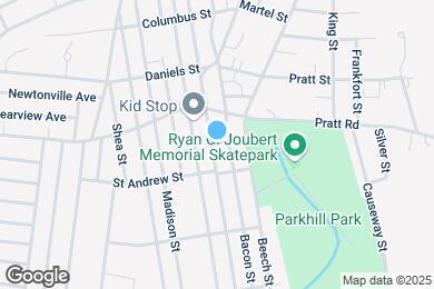 Map image of the property - 217 Clarendon St