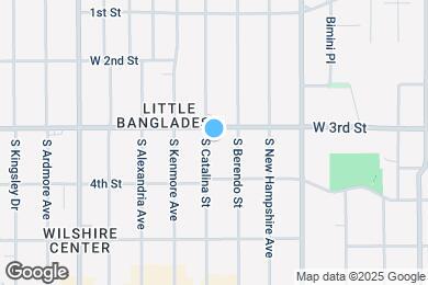 Map image of the property - 314 S Catalina St
