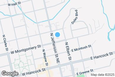 Map image of the property - 200 E Montgomery St