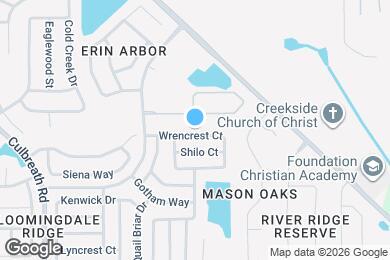 Map image of the property - 2526 Wrencrest Cir