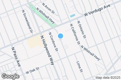 Map image of the property - 502 N Avon St