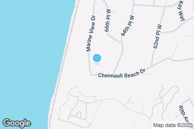 Map image of the property - 10709 Marine View Dr