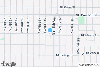 Map image of the property - 1439-1439 NE Mason St