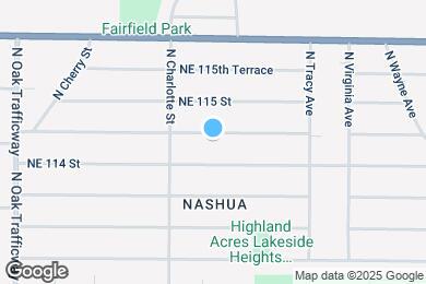 Map image of the property - 901 NE 114th Terrace