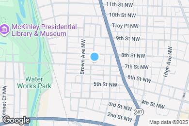 Map image of the property - 1137 7th St NW