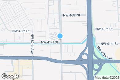Map image of the property - 4134 NW 79th Ave