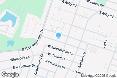 Map image of the property - 209 W Robin Ln