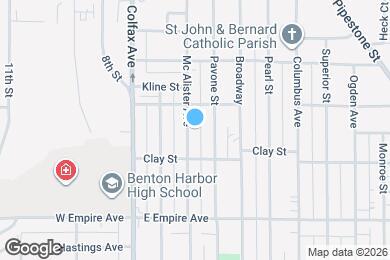 Map image of the property - 749 McAllister St