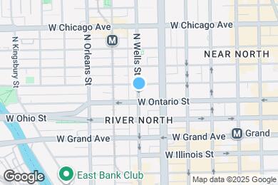 Map image of the property - 641 N Wells St