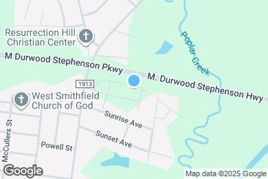 Map image of the property - 282 Peebles Dr