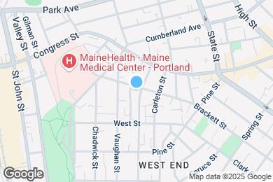 Map image of the property - 282 Brackett Street