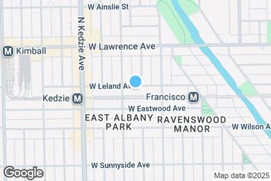 Map image of the property - 3041 W Leland Ave
