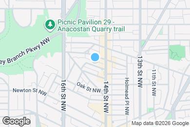 Map image of the property - 1427 Parkwood Pl NW