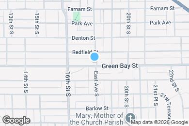 Map image of the property - 1657 Green Bay St