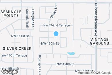 Map image of the property - 2324 NW 161st Terrace