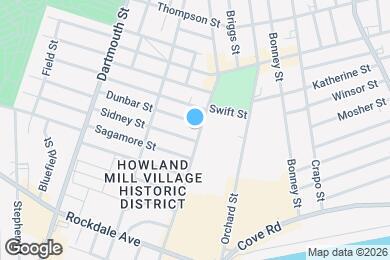 Map image of the property - 373 Bolton St
