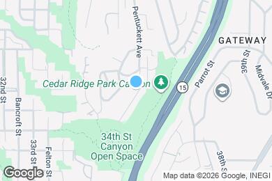 Map image of the property - 1780 Pentuckett Ave