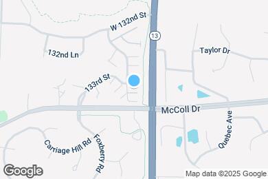 Map image of the property - 13313 Virginia Ave S