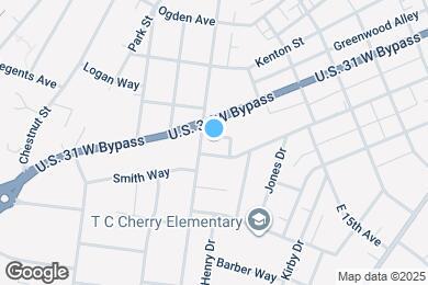 Map image of the property - 1651 Roger St