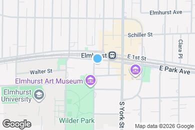 Map image of the property - 105 S Cottage Hill Ave
