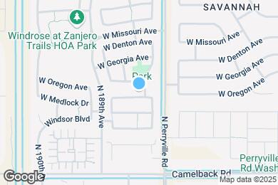 Map image of the property - 18742 W Colter St