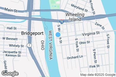 Map image of the property - 144 Virginia St