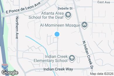 Map image of the property - Kristopher Woods