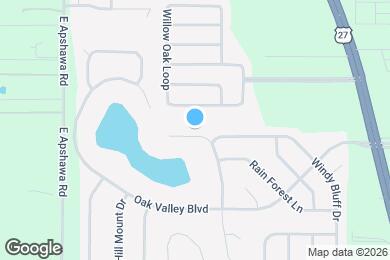 Map image of the property - 1511 Canopy Oaks Dr