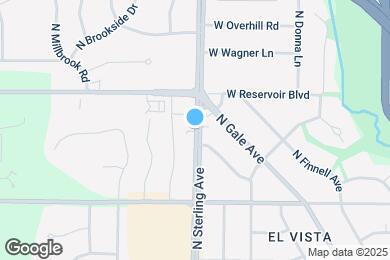 Map image of the property - 3623 N Sterling Ave